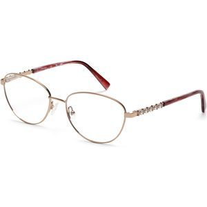 New Radiance by Viva VV-8026 028 Shiny Rose Gold Eyeglasses 52/16/140